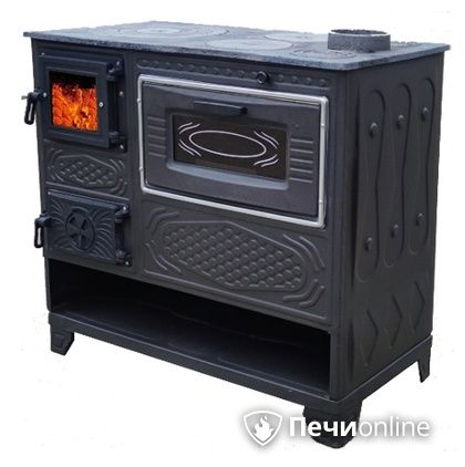 Отопительно-варочная печь МастерПечь ПВ-05С с духовым шкафом, 8.5 кВт в Надыме
